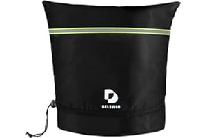 DELSWIN Backflow Preventer Pipe Insulation Cover - 24" W X 24" H Insulated Pouch for Winter Freeze Protection, Waterproof Sprinkler Valve Covers for Outside Irrigation, Well Head, Well Pump, Faucet