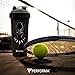 PERFORMA Marvel Shaker - Original Series, Leak Free Protein Shaker Bottle With Actionrod Mixing Technology For All Your Protein Needs! Shatter Resistant & Dishwasher Safe (Black Panther)(28oz)