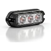 Feniex T3 Surface Mount | Blue | Compact, 14 Flash Patterns | 3 LEDs, Super Bright 3 Watt LEDs, SAE Class 1 | Emergency Warning Lights