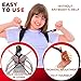Back Posture Corrector for Women and Men - Adjustable Posture Brace with Training Plan and Access to Personal Consultant - Effective Posture Support Back Straightener and Comfortable Back Corrector