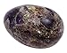 Harmonize Oval Shape Lace Amethyst Ameshist Stone Decorative Paperweight Reiki Healing Crystal Table Decor