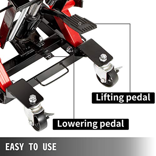 VEVOR Hydraulic Motorcycle Scissor Jack With 1,700LBS Load Capacity