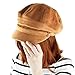 Samtree Women's Beanie Hat with Visor,Winter Warm Slouchy Knitted Baseball Cap(Light Tan)