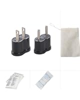 Going In Style Peru Nongrounded Travel Adapter Plug Kit A and B