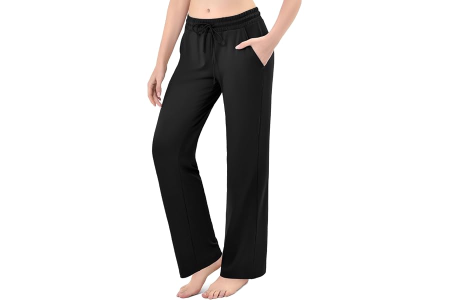 Stanpetix Sweatpants Women Wide Leg Joggers with Pockets | baggy pants,straight leg design, quality material, adjustable elastic waistband, two side pockets, versatile & stylish