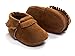 Kuner Baby Boys Girls Tassel Soft Soled Non-Slip Crib Shoes Moccasins First Walkers