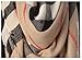 Fashion 21 Women's Warm Over-sized Checked Tartan Blanket Scarf Wrap Shawl (Beige)
