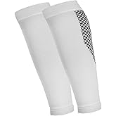 Kinship Comfort Brands Compression Calf Sleeves For Men & Women | Calf & Skin Supports | Lower Leg Pain Relief | 1 Pair