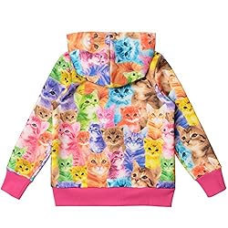 Jxstar Little Girls Cat Hoodie Long Sleeve Outwear