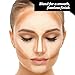 Beauty Junkees Makeup Sponge Blender - Black Contour Makeup Blender Sponge, Liquid Cream Powder Foundation Blending Sponges, Make Up Applicator, Cosmetic Blenders, Wet Dry Beauty Sponge, Latex Free