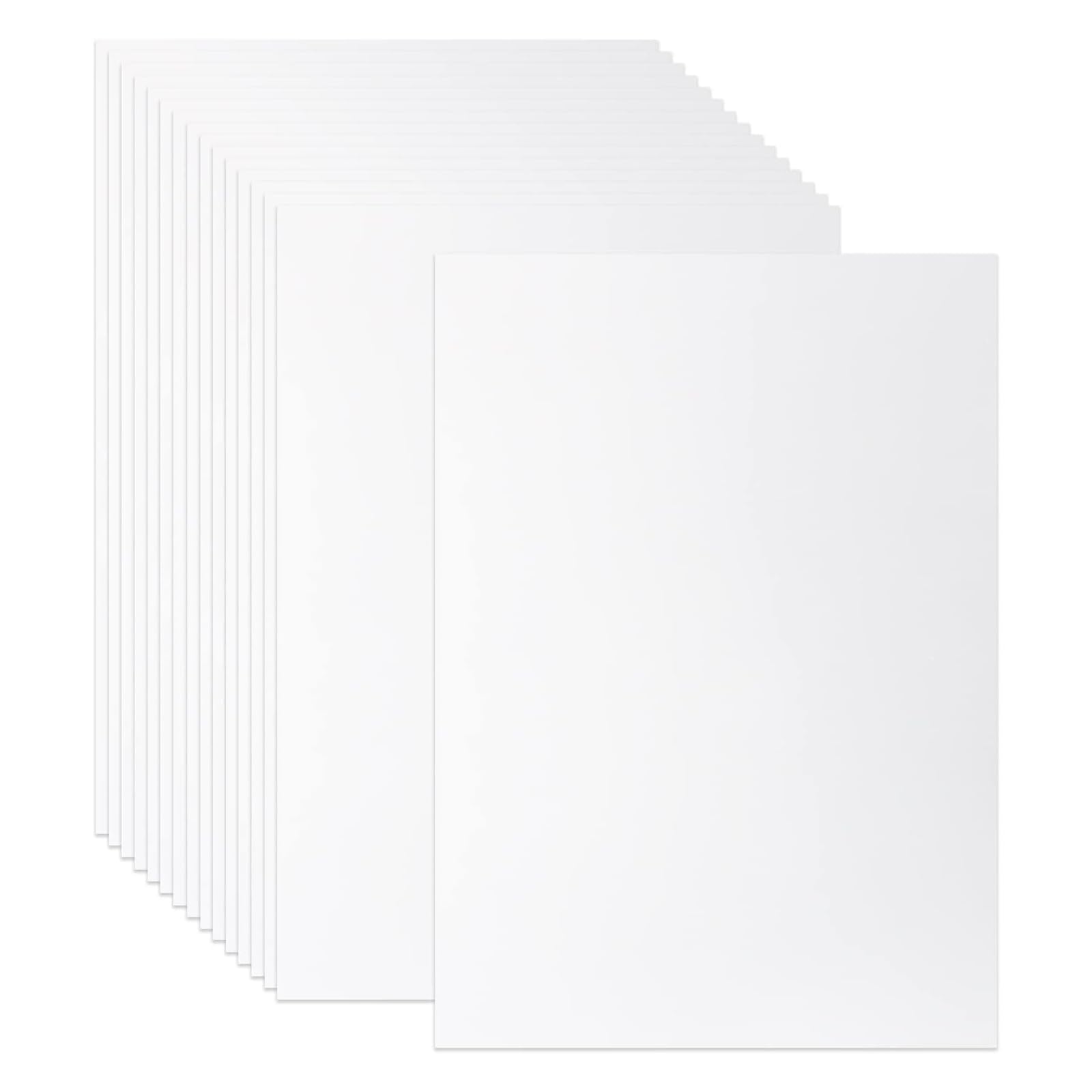 50 Sheets A4 White Card 250gsm, Thick Printer Card Paper