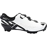 Sidi Tiger 2S SRS Mountain Clipless Shoes - Men's, White/Black, 45.5 | SIDI Tiger 2S SRS Mountain Clipless Shoes - Carbon Sole, Recycled Microfiber