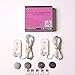 RTGS 2 Sets 15 Pink Color Micro LED String Lights Battery Operated on 6 Feet Silver Wire (5)