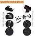 Black Fanny Pack Men Women Waist Bag Pack Quick Release Buckle Water Resistant