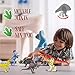 Dinosaur Toys [16 Items] For Boys Girls Of All Ages - Perfect Gift - Jurassic Age Park with T Rex, Raptor, Egg, Book, Stickers – all in this Play set (6” dinosaurs)