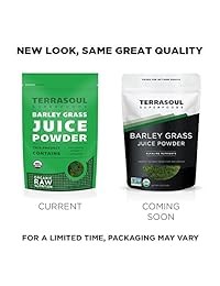 Terrasoul Superfoods Barley Grass Juice Powder (Organic), 5 ounce