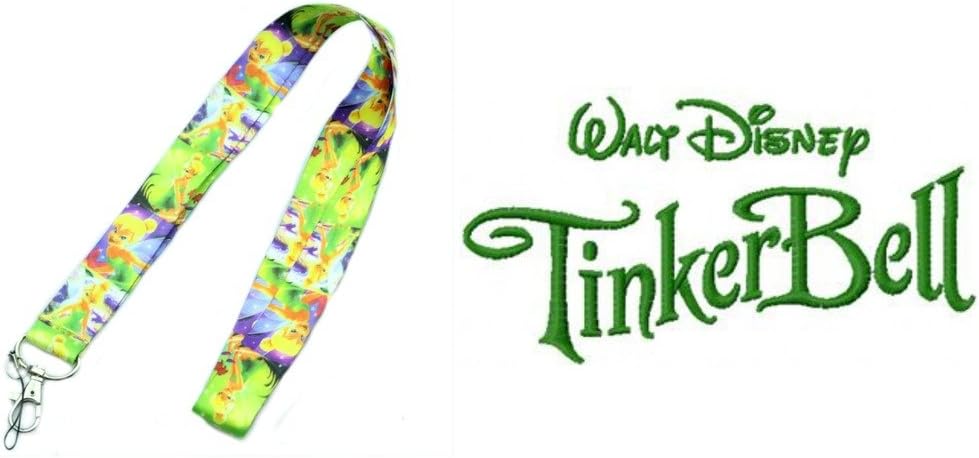 Outlander Disney's Tinkerbell 19" Lanyard ID Badge Holder/Key Chain from Gear