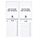 CHIEFS & TRIBES To Do List Double Pack I Notebooks with total 100 tear off Pages I Reminder Cards I 4.1 x 5.8 inches each Notepad I Made in Germany
