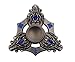 heytech Metal Fidget Spinner Hand Spinners Fidget Toy EDC Hand Spinner Ultra Durable Zinc Alloy Made Triple Wings (Black)