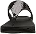 FitFlop Women's Classic Electra Sandal ,Black ,6 M US