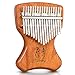 ZAIDENBERG Kalimba 17 Keys Thumb Piano With Ergonomic Design and Exclusive Magnetic Stand, Authentic African Mbira Made of Quality Solid Mahogany Wood, An Extraordinary Musical Instrument.