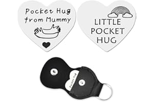 Jeton de poche pour couples, amis, cadeaux longue distance pour mari, épouse, sœur, frère, cadeau d'anniversaire pour fille e