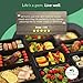 Emerald Living Meal Prep Container Set - Black Bento Box - 1.1L - 10 Pack