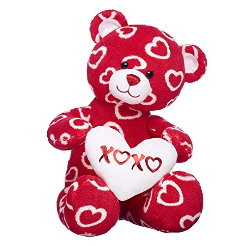 Build A Bear Workshop Amazon Exclusive Hearts 'n' Hugs Red & White Teddy Bear Gift Set