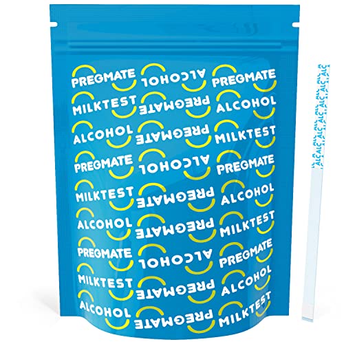 PREGMATE Alcohol Breastmilk Test Strips Breastfeeding Breast Milk Test