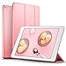 iPad mini 4 Case, ESR Smart Case Cover [Synthetic Leather] Translucent Frosted Back Magnetic Cover with Auto Sleep/Wake Function [Ultra Slim][Light Weight] (Sweet Pink)