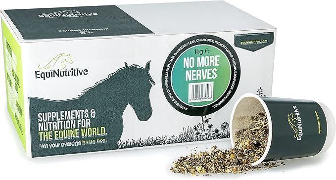 Equinutritive - No More Nerves - Calming Supplement For Horses - 100% Natural Ingredients (3 kg)