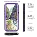 iPhone 11 Pro Max Case, Waterproof Full Body Rugged Clear Slim Case with Built-in Screen Protector Heavy Duty Shockproof Cover Dirtproof Underwater Cases for Apple iPhone 11 Pro Max (Purple Back)