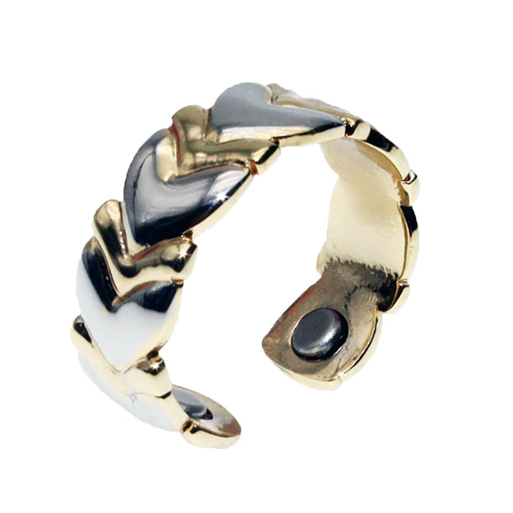 trichromatic Copper Ring adjustable size