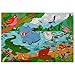 Peaceful Lake Foam Floor Puzzle - 54 Soft Pieces - 12x18 Inches Mat - Educational Toy for Preschoolers and Toddlers