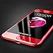 Tempered Glass Film, HP95(TM) Fashion Red 3D Curved Full Cover Film Tempered Glass Screen Protector For iPhone 7 4.7inch/7 PLUS 5.5inch (iPhone 7 Plus)