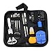 Speedcontrol 13 piece Pcs Watch Repair Tool Kit + Black Case Professional Portable