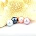 Saltwater Pearl Oyster, 4 PCS Love Wish Saltwater Akoya Pearl Oyster 6-7mm Pearl Inside for Jewelry Making or Birthday Gifts