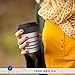 Fubago Disposable Coffee Cups With Lids - 12 oz To Go Coffee Cup (100 Pack) - Double Walled Travel Cups For Hot and Cold Drinks - No Leaks - Insulated Ripple Cups Protect Hands - No Sleeves Needed