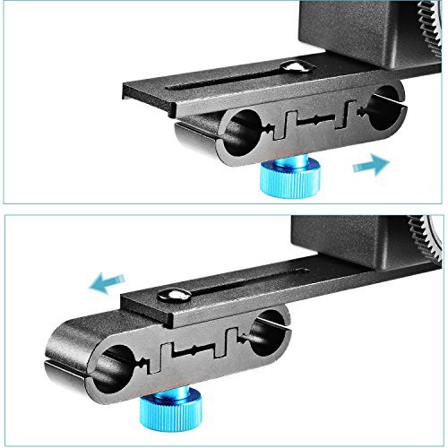 Neewer Follow Focus CN90F with Gear Ring Belt for DSLR Cameras of 65mm103mm Lens Diameter Such