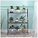 JOANNA'S HOME Plant Stand Indoor Flower Pot Rack - 3 Tier Planter Holder Metal Flower Shelf for Garden Patio Corridor Outdoor Decorative Display Flower Rack, 27.5