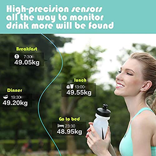 PowMax Bluetooth Body Fat Scale, WW-80 Intelligent Precision Measuring Household Scale Fat Scales Electronic Scale Healthy Adult Weighing Instrument
