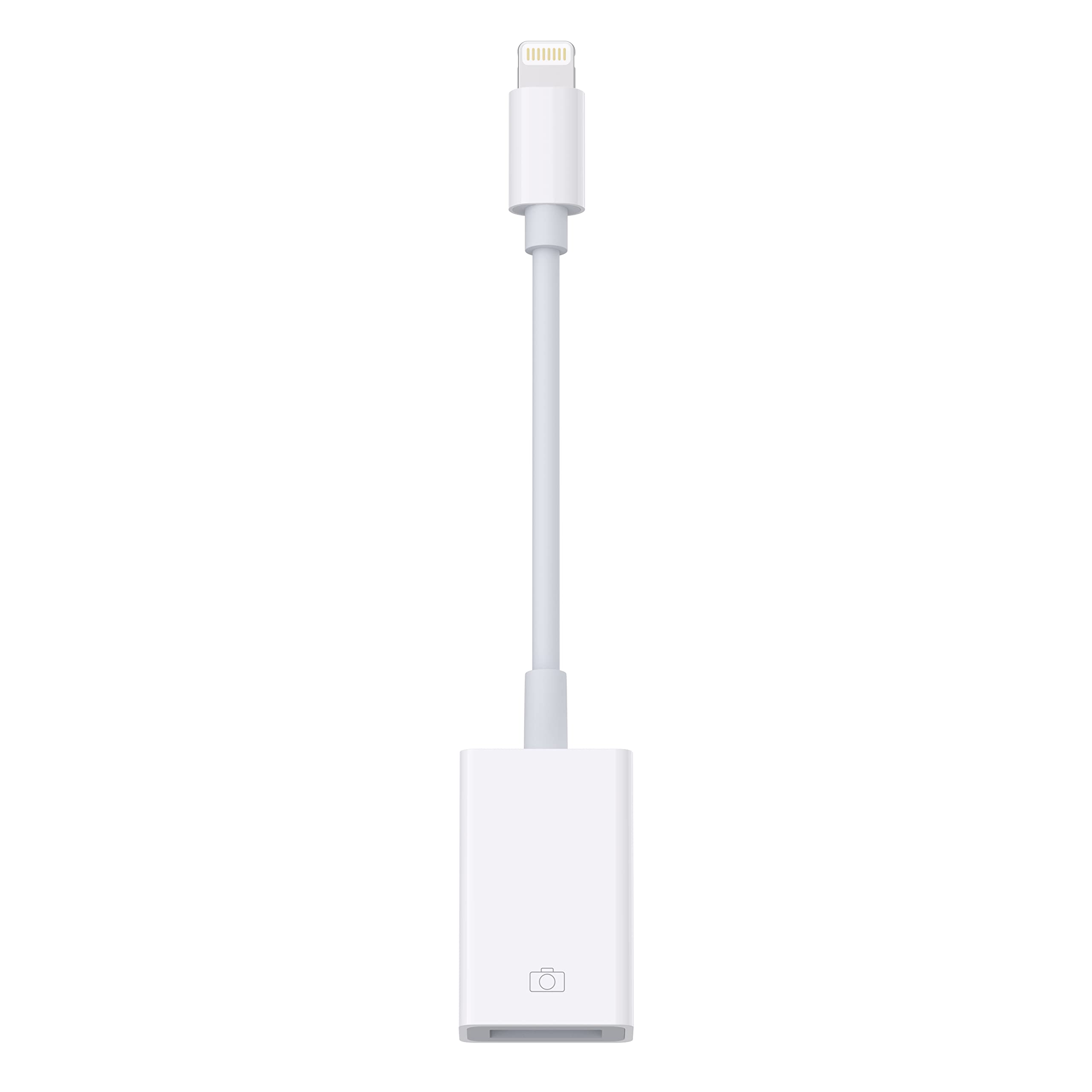 BOUTOP Apple MFi Certified Lightning to USB Adapter for Camera Support Hubs, Ethernet Adapter, MIDI Keyboard, Card Reader Compatible with iPhone iPad, White