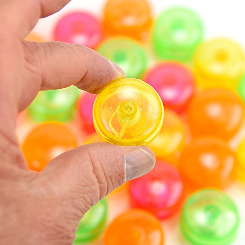 Kids Party Favor Pack - Mini 1.25" Glitter Yo Yo's (36 pieces) - Birthday Party Favors, Prizes, Giveaways, Goody Bag Fillers - Thumbnail 5