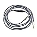 Audio cable with in-Line Mic remote volume Compatible with Audio Technica ATH-M50x, ATH-M40x, ATH-M70x Headphones and compatible with Samsung Galaxy Huawei Android