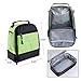 VASKER Insulated Lunch Bag Fashionable Cooler Bag with Adjustable Detachable Strap & Front Pocket