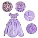SMITH SURSEE Princess Sofia Dress Up Costume Cosplay Dress for Girls …