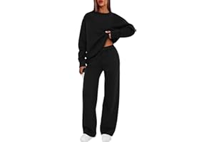 XIEERDUO Sweatsuits Women 2 Piece Outfit Matching Lounge Sets Fall Outfits 2025 Fashion Clothing Crewneck Track Suits