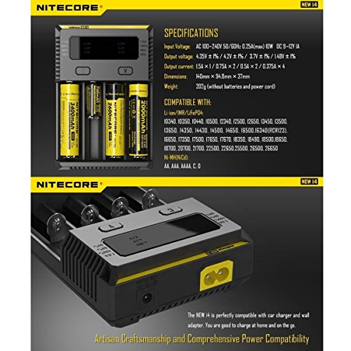 3 Nitecore+Intellicharger+Battery+Charger+Li+ion