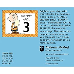 Peanuts 2018 Mini Day-to-Day Calendar