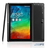 NPOLE Tablet 16GB 1GB IPS 7 Inch Android Quad Core CPU Dual Camera HD Video 3D Game Supported Black